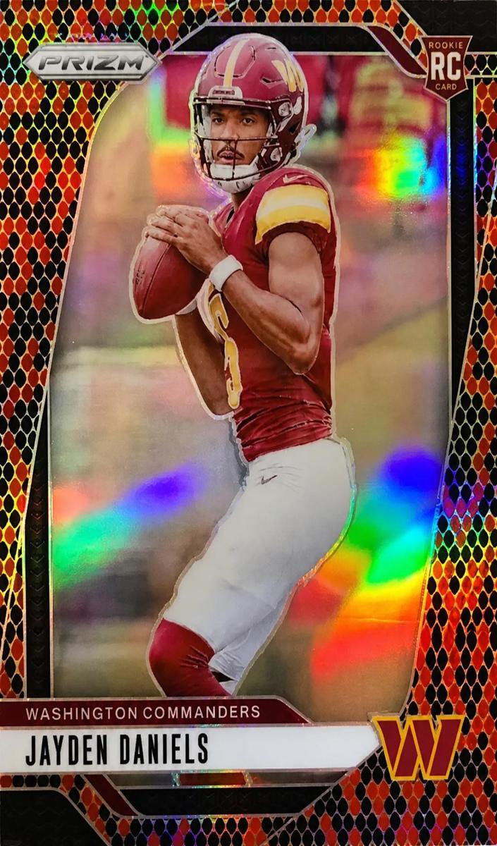 2024 Panini Prizm Football Snakeskin Jayden Daniels #347
