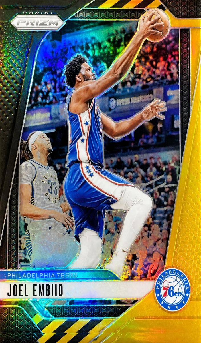2024 Panini Prizm Basketball Black Gold Joel Embiid #28