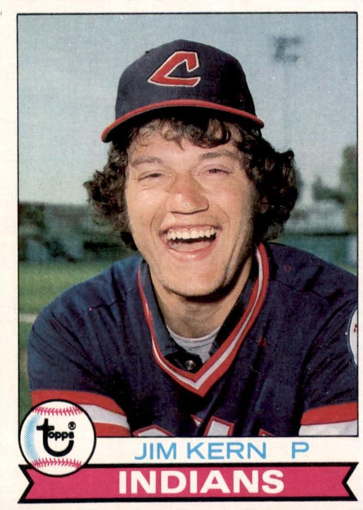 1979 Topps Baseball Jim Kern #573 PSA 9