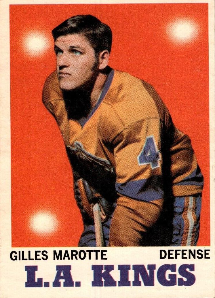 1970 O-Pee-Chee Hockey Gilles Marotte #34