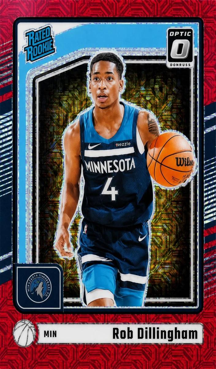 2024 Donruss Optic Basketball Choice Red Rob Dillingham #259