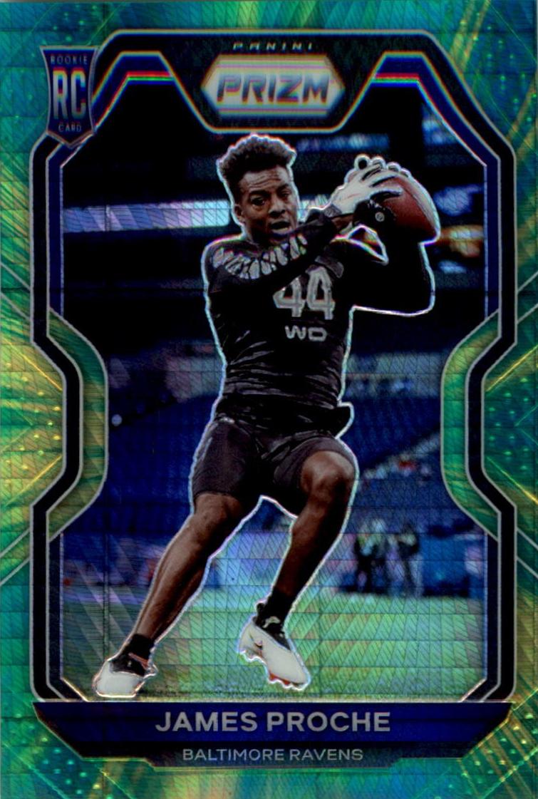 2020 Panini Prizm Football Hyper James Proche #382