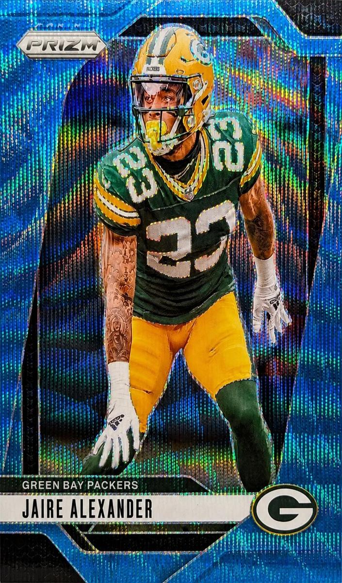 2024 Panini Prizm Football Blue Wave Jaire Alexander #106