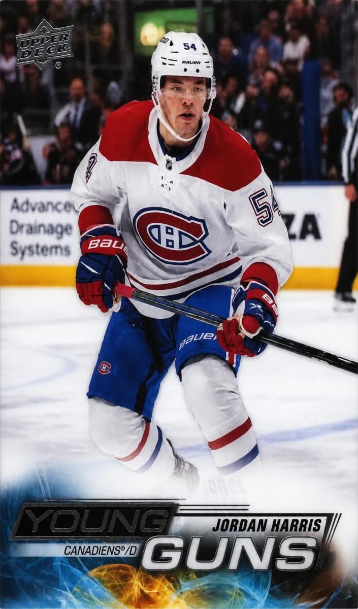 2022 Upper Deck Hockey Clear Cut Jordan Harris #205
