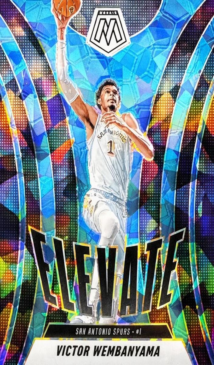 2024 Panini Mosaic Basketball Ice Victor Wembanyama #11