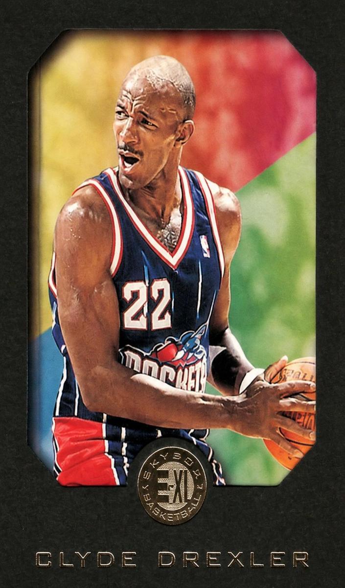 1995 Skybox E-XL Basketball Clyde Drexler #30 PSA 9