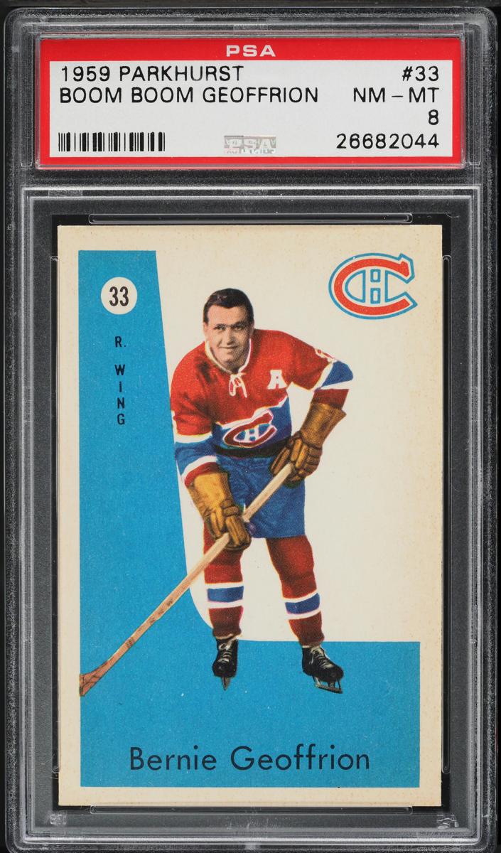 1959 Parkhurst Hockey Boom Boom Geoffrion #33
