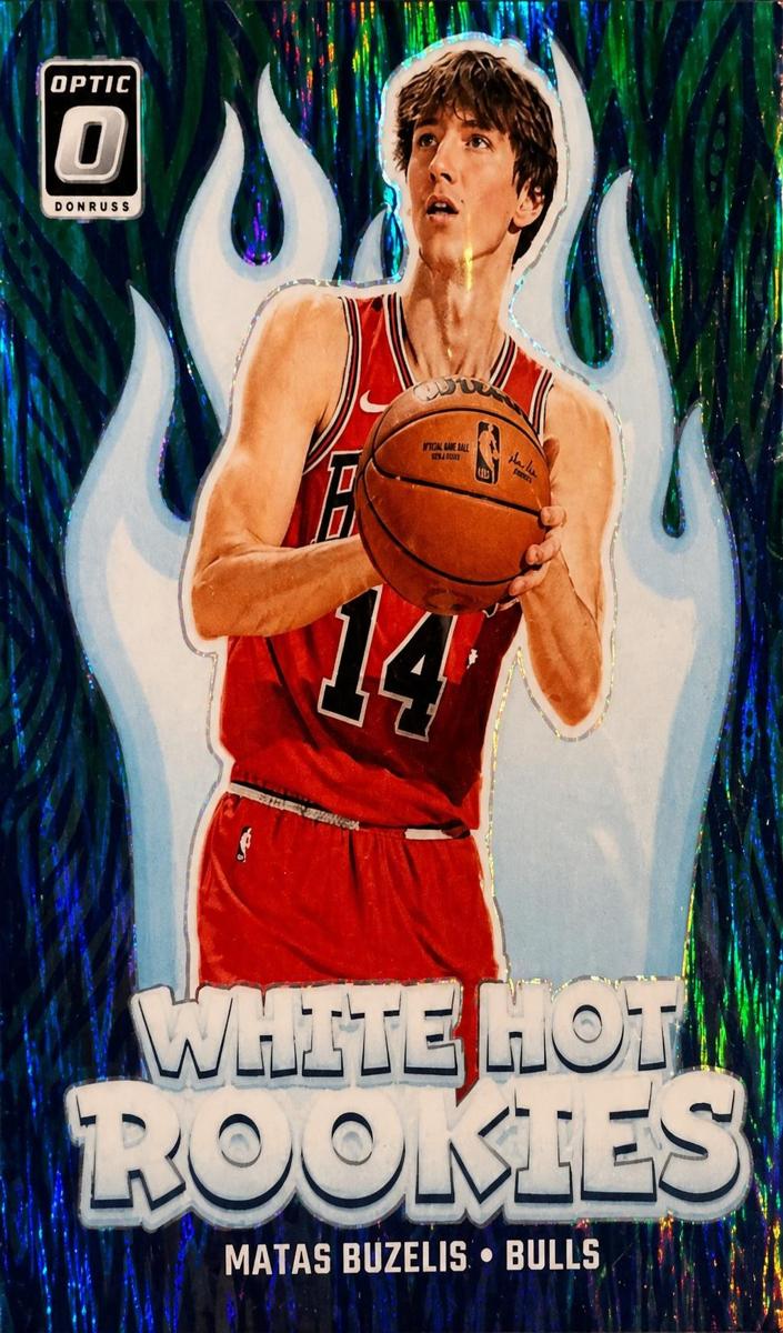 2024 Donruss Optic Basketball Green Shock Matas Buzelis #10