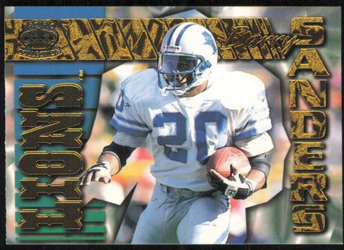1996 Pacific Dynagon Football Barry Sanders #GC-11