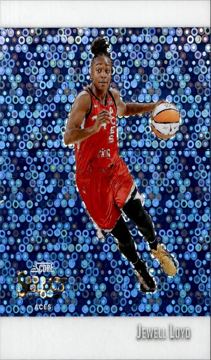 2025 Panini Select WNBA Basketball White Disco Jewell Loyd #13