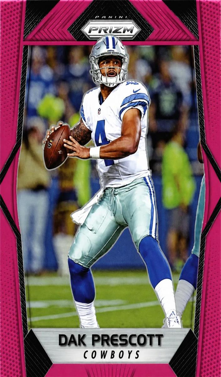 2017 Panini Prizm Football Pink Dak Prescott #67