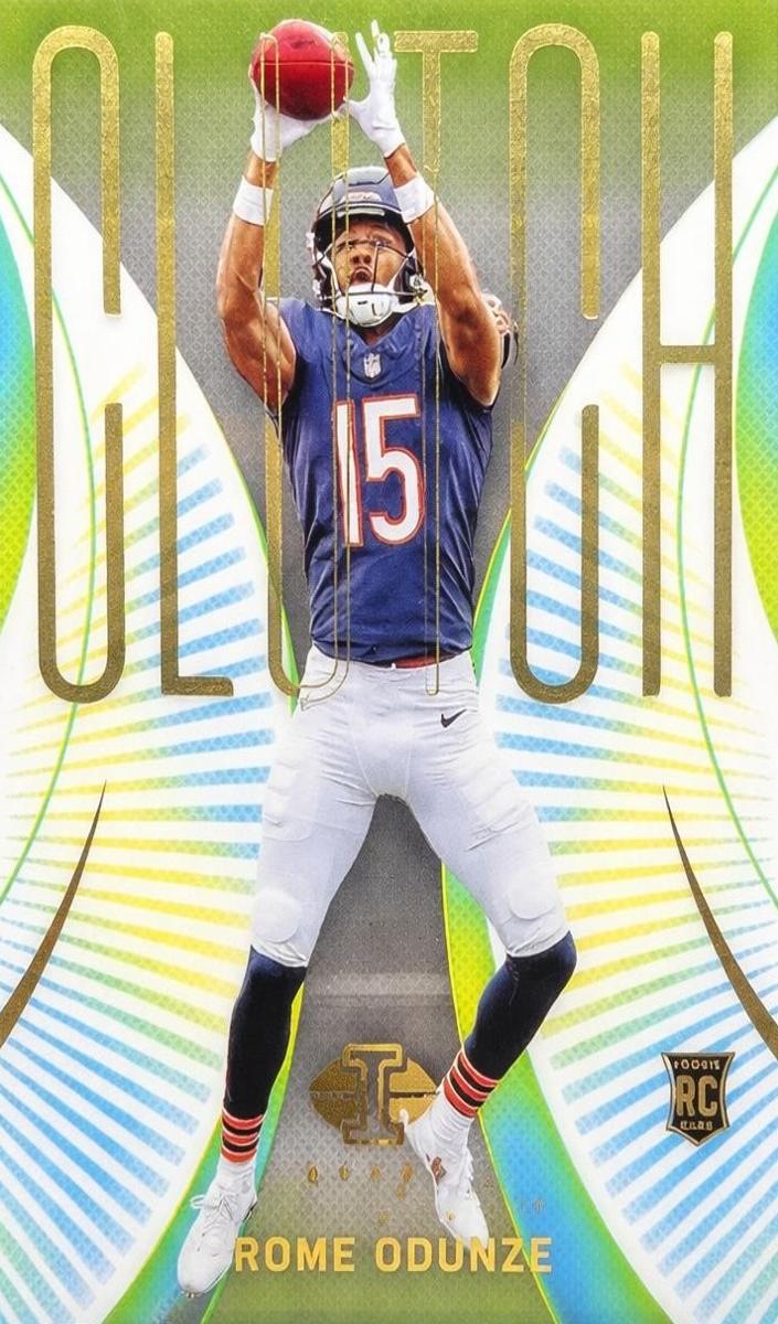2024 Panini Illusions Football Emerald Rome Odunze #4