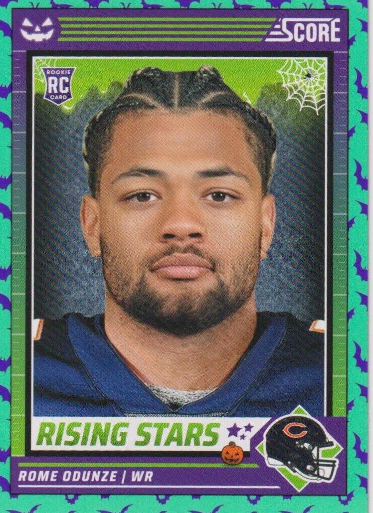 2024 Panini Score-a-Treat Football Bats Rome Odunze #44 PSA 10