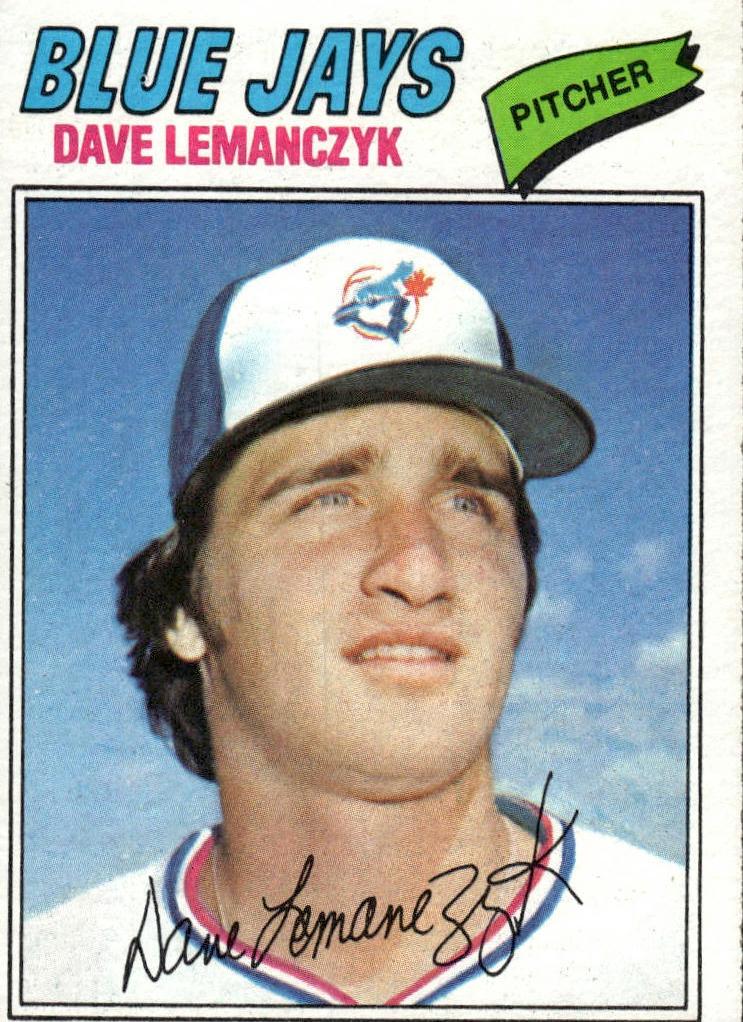 1977 Topps Baseball Dave Lemanczyk #611 PSA 8