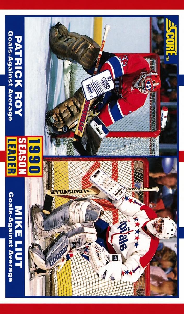 1990 Score Hockey Patrick Roy #354 PSA 8.5