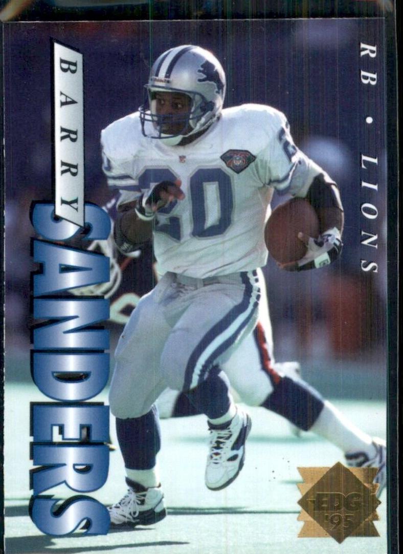 1995 Collector's Edge Football Barry Sanders #69 PSA 9