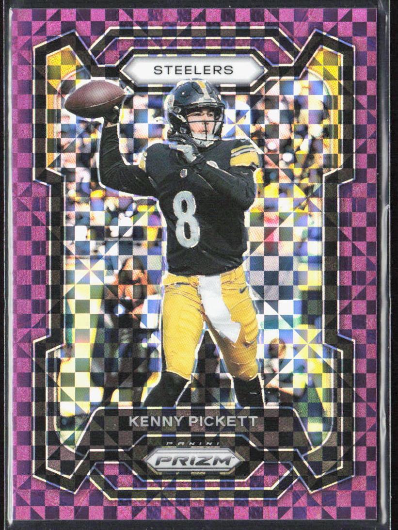 2023 Panini Prizm Football Purple Power Kenny Pickett #249