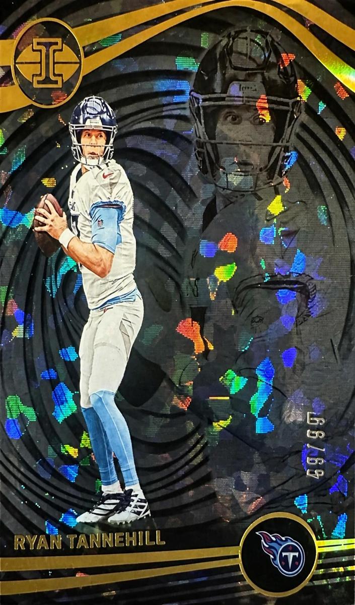 2023 Panini Illusions Football Trophy Collection Black Ice Ryan Tannehill #94