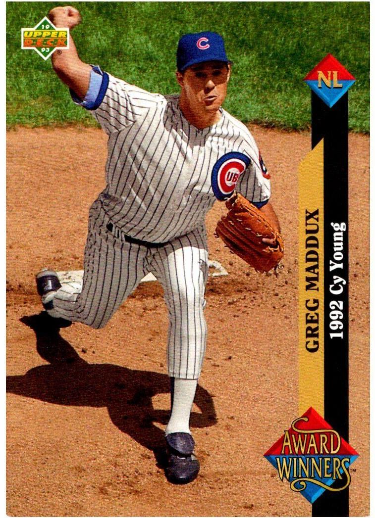 1993 Upper Deck Baseball Greg Maddux #488 PSA 9