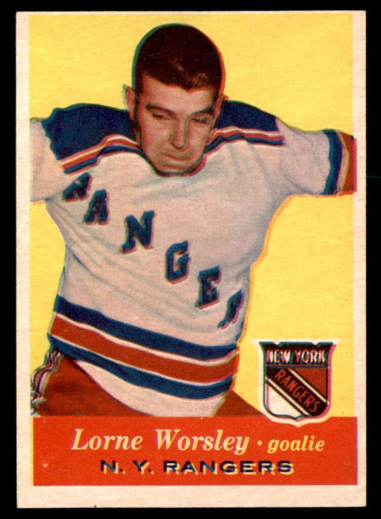 1957 Topps Hockey Gump Worsley #53 PSA 7.5
