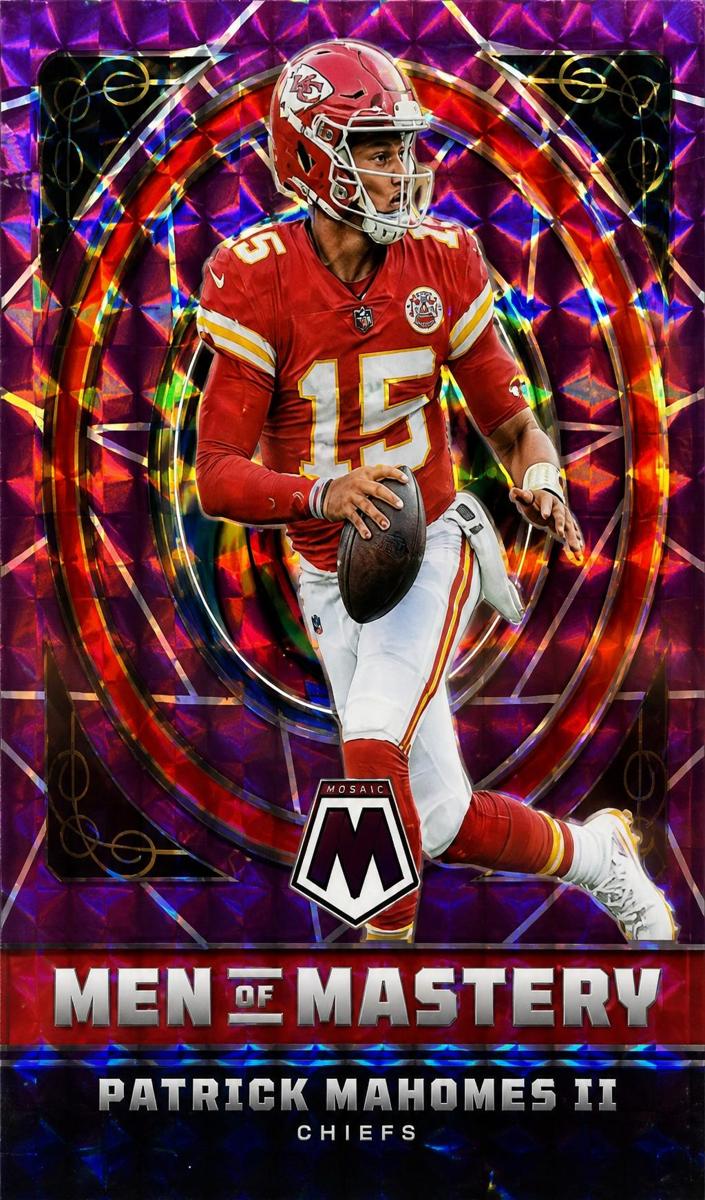 2022 Panini Mosaic Football Purple Patrick Mahomes II #MM-4