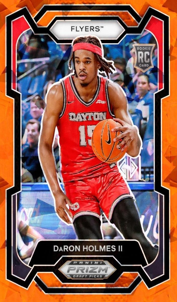2024 Panini Prizm Draft Picks Basketball Orange Ice DaRon Holmes II #70