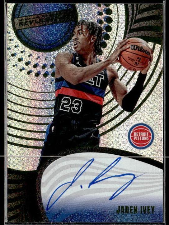 2023 Panini Revolution Basketball Jaden Ivey #A-IVE PSA 8