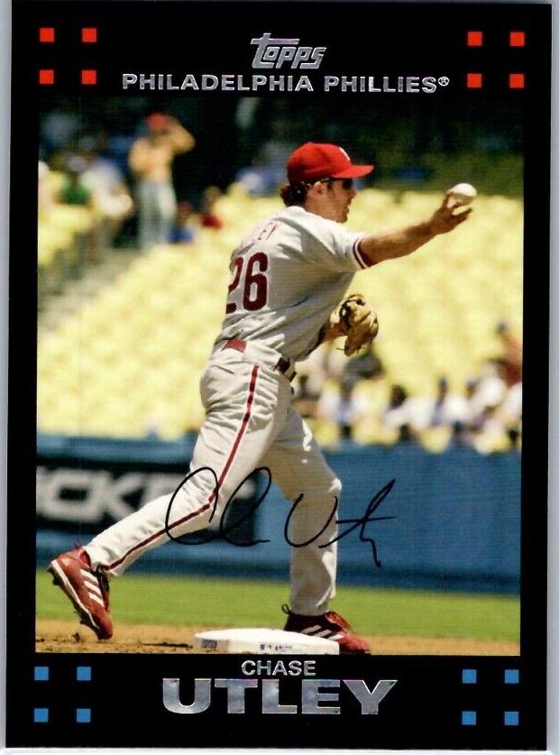 2007 Topps Baseball Chase Utley #350