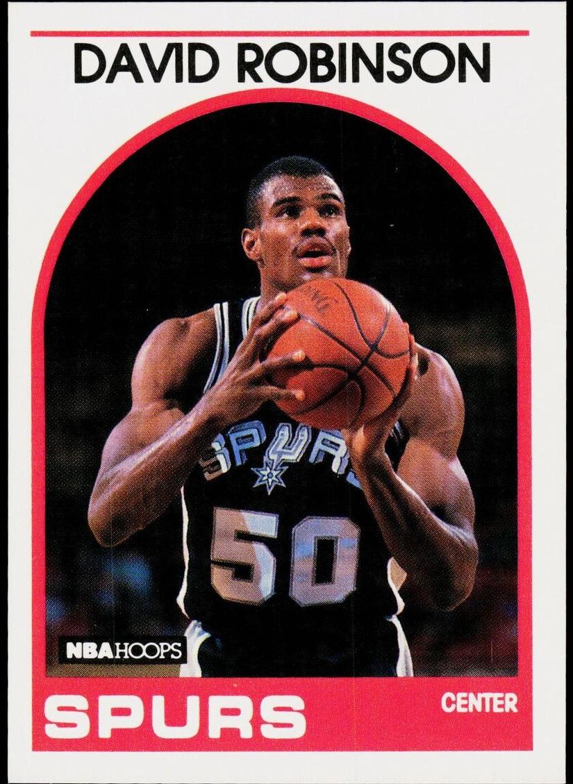 1989 Hoops Basketball David Robinson #310