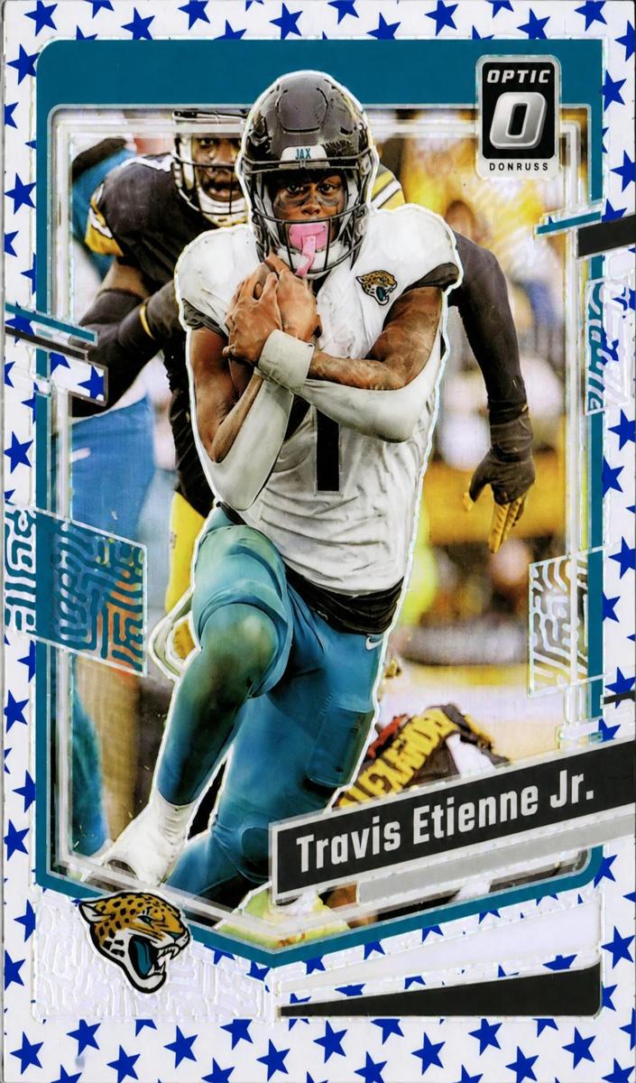2023 Donruss Optic Football Stars Travis Etienne Jr. #86