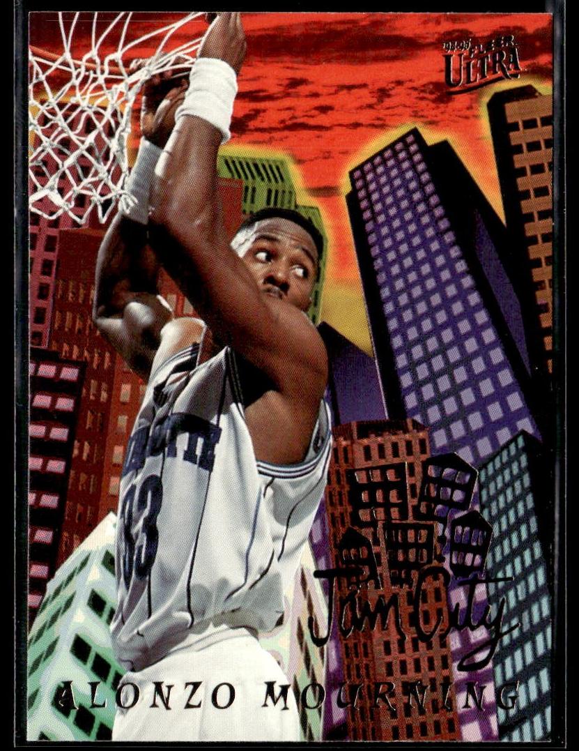 1994 Fleer Ultra Basketball Alonzo Mourning #6 PSA 9