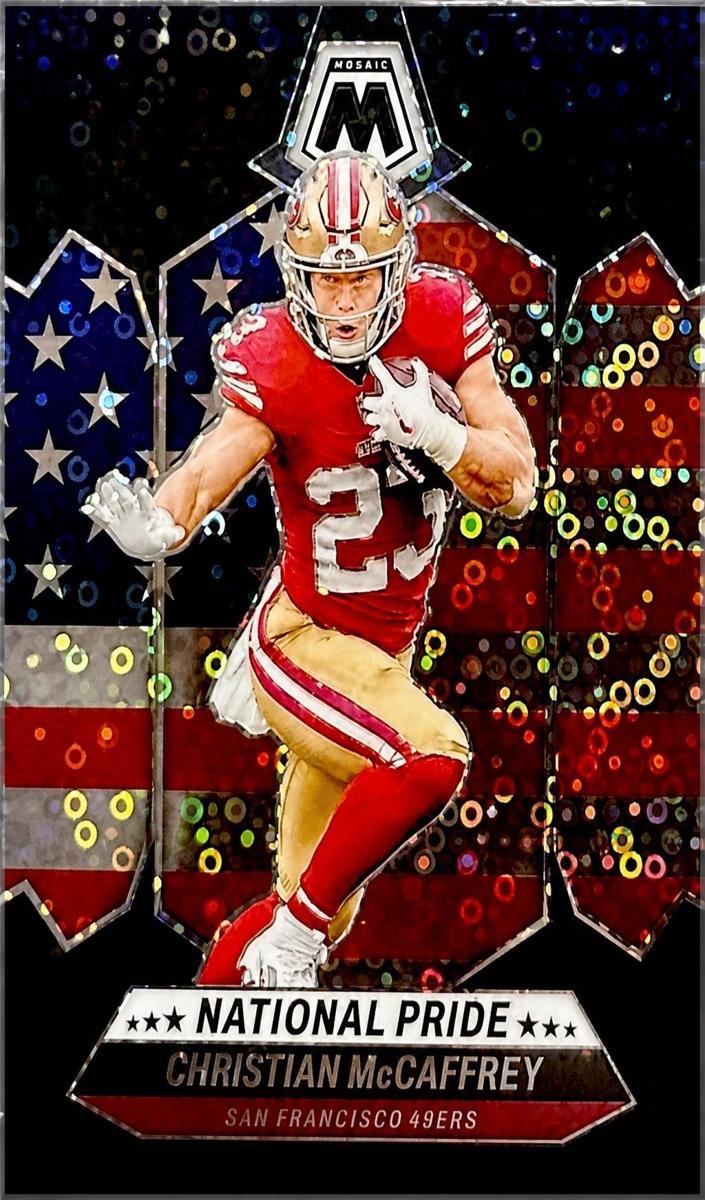 2024 Panini Mosaic Football Black Christian McCaffrey #191