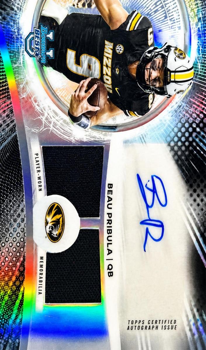 2025 Bowman Best University Football Beau Pribula #DRA-BP