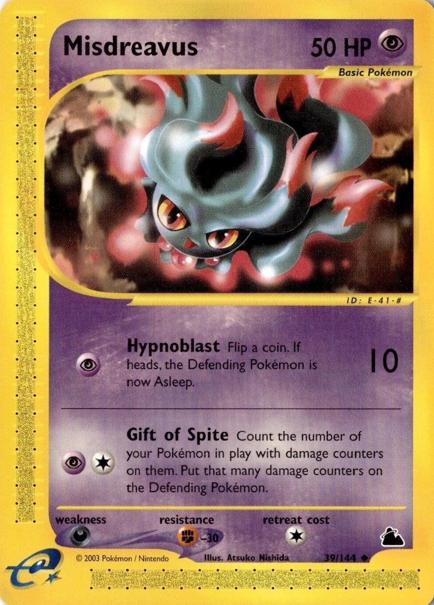 2003 Pokemon Skyridge Misdreavus #39 PSA 10