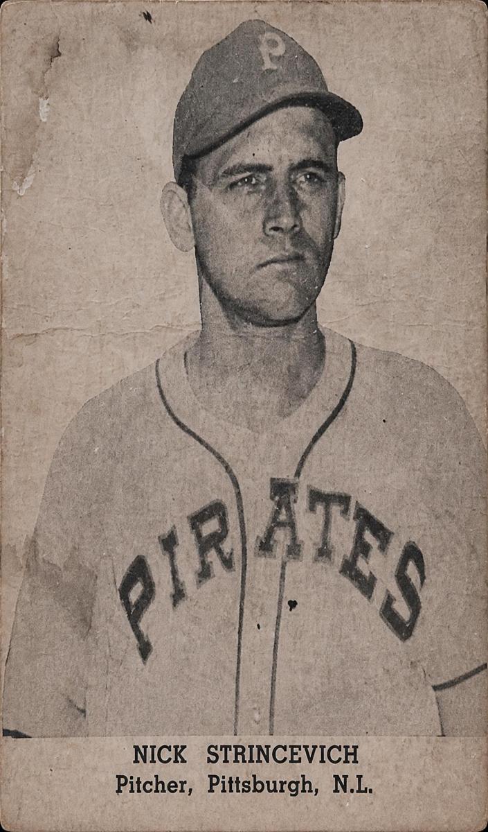 1947 Tip-Top Bread Baseball Nick Strincevich #NNO SGC 1