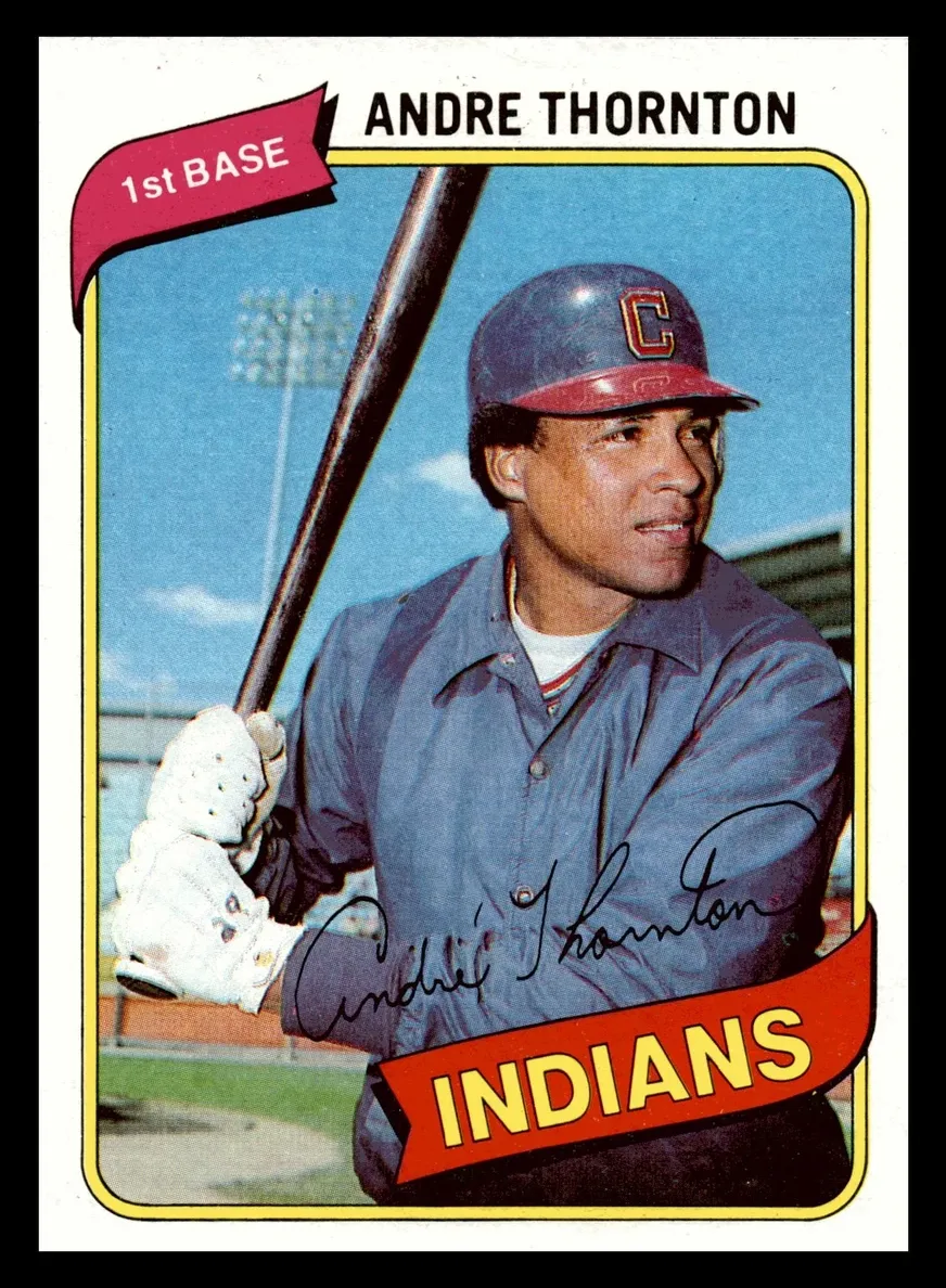 1980 Topps Baseball Andre Thornton #534 PSA 9