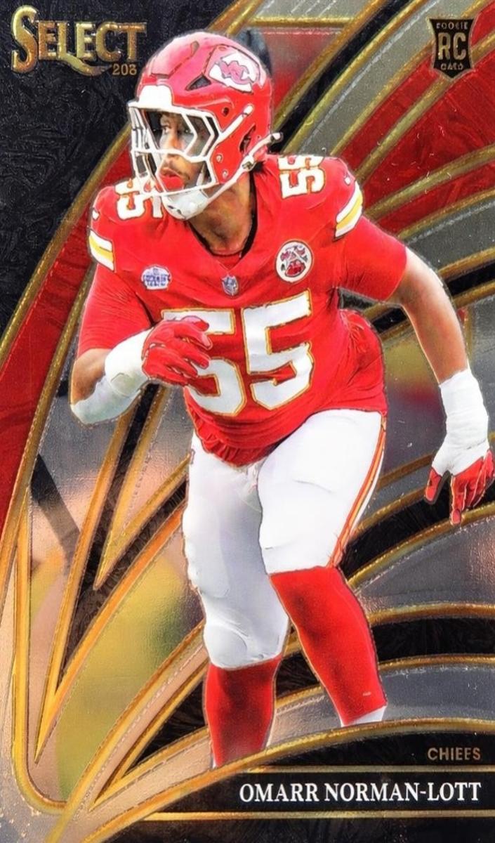 2025 Panini Select Football Omarr Norman-Lott #208