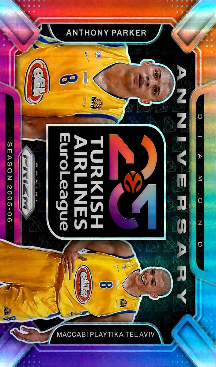 2024 Panini Prizm Turkish Airlines EuroLeague Basketball Anthony Parker #10