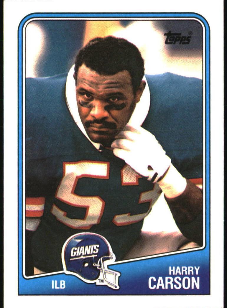 1988 Topps Football Harry Carson #284 PSA 10