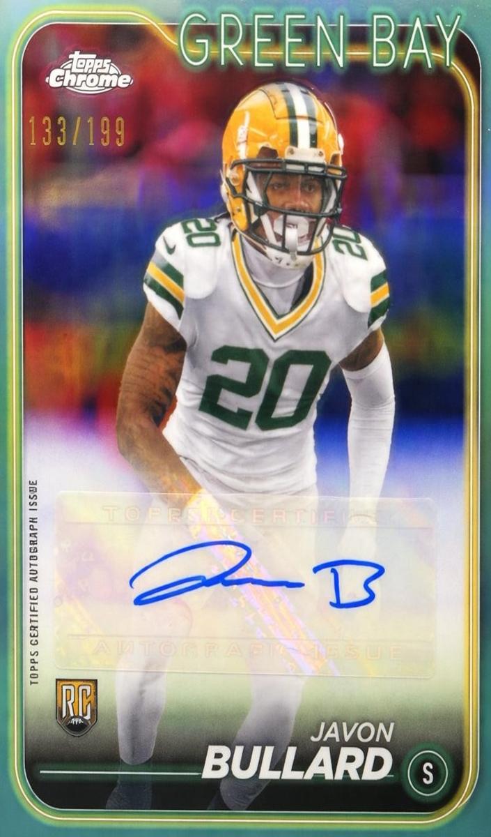 2024 Topps Chrome Football Javon Bullard #RA-JBU PSA 10