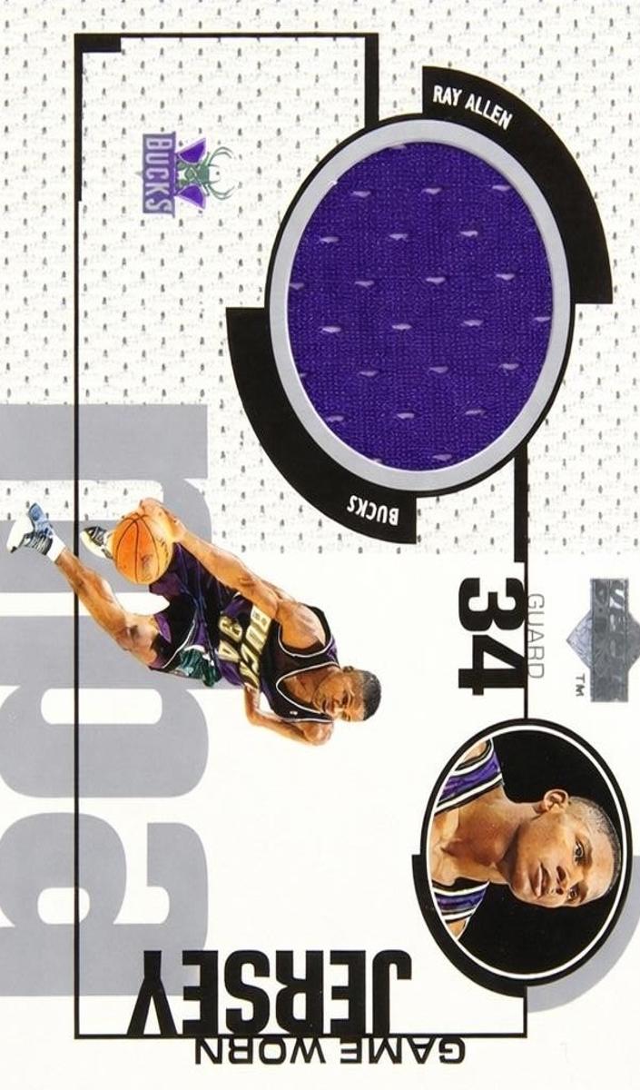1998 Upper Deck Basketball Ray Allen #GJ5