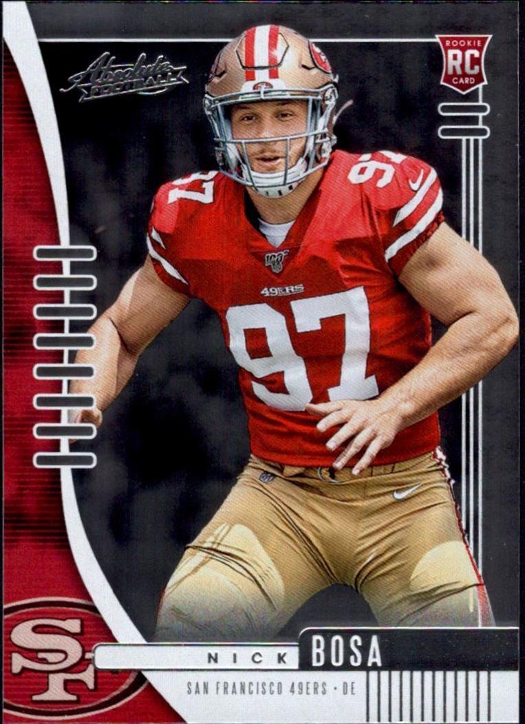 2019 Panini Absolute Football Nick Bosa #131