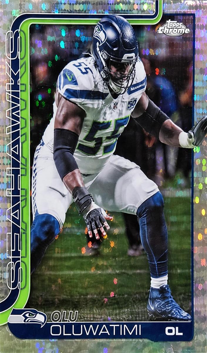 2025 Topps Chrome Football Pulsar Refractor Olu Oluwatimi #273