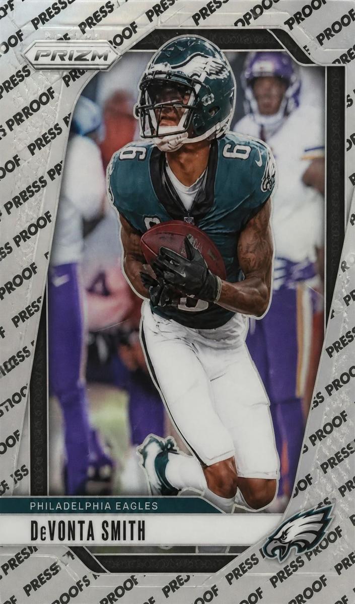 2024 Panini Prizm Football Press Proof DeVonta Smith #234