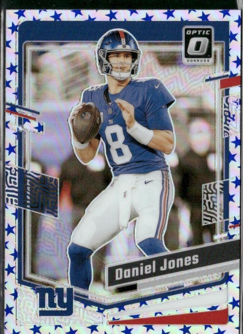 2023 Donruss Optic Football Stars Daniel Jones #141
