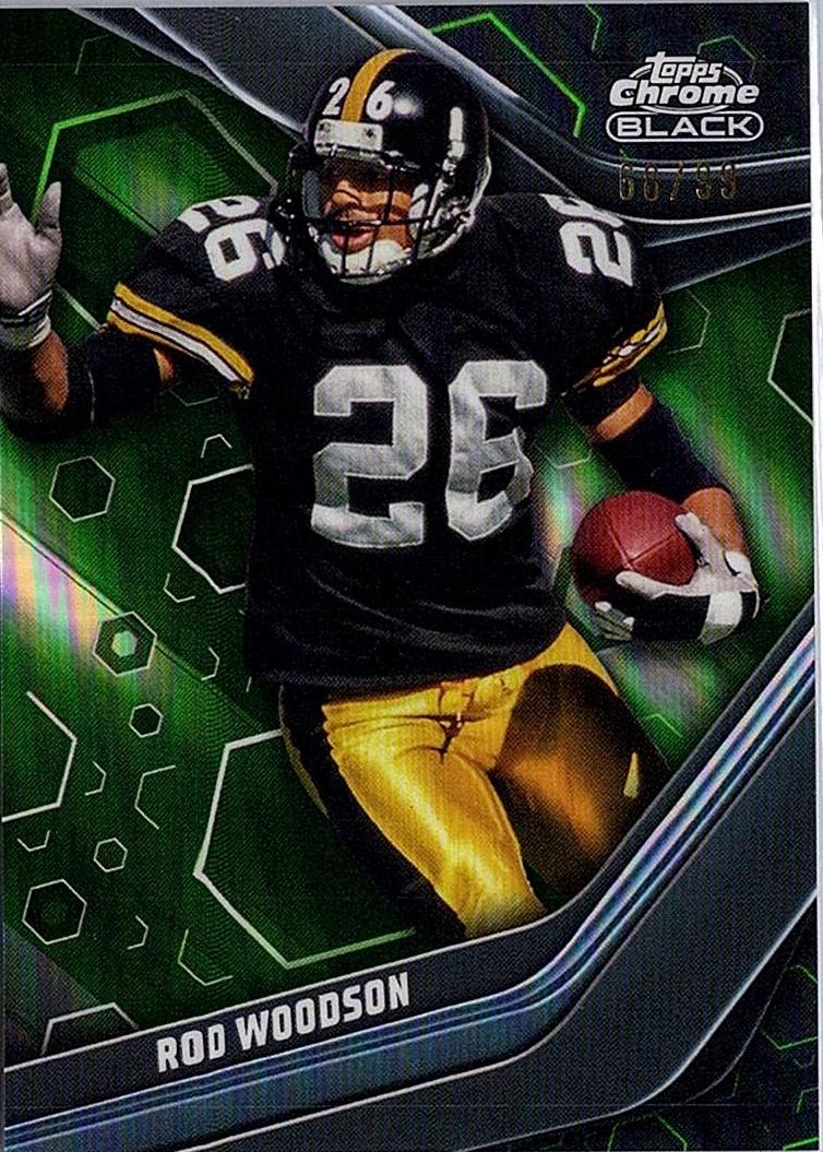 2023 Topps Composite Football Green Refractor Rod Woodson #140