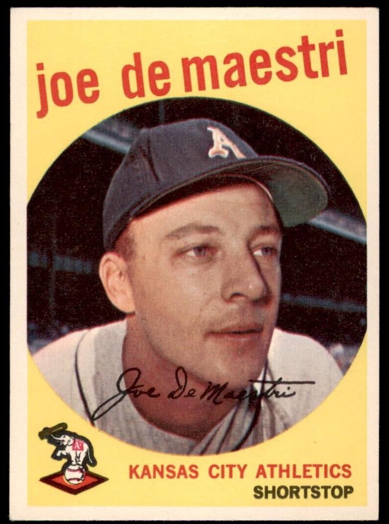 1959 Topps Baseball Joe De Maestri #64 PSA 7