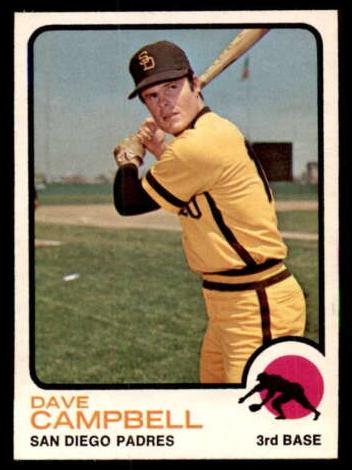 1973 O-Pee-Chee Baseball Dave Campbell #488