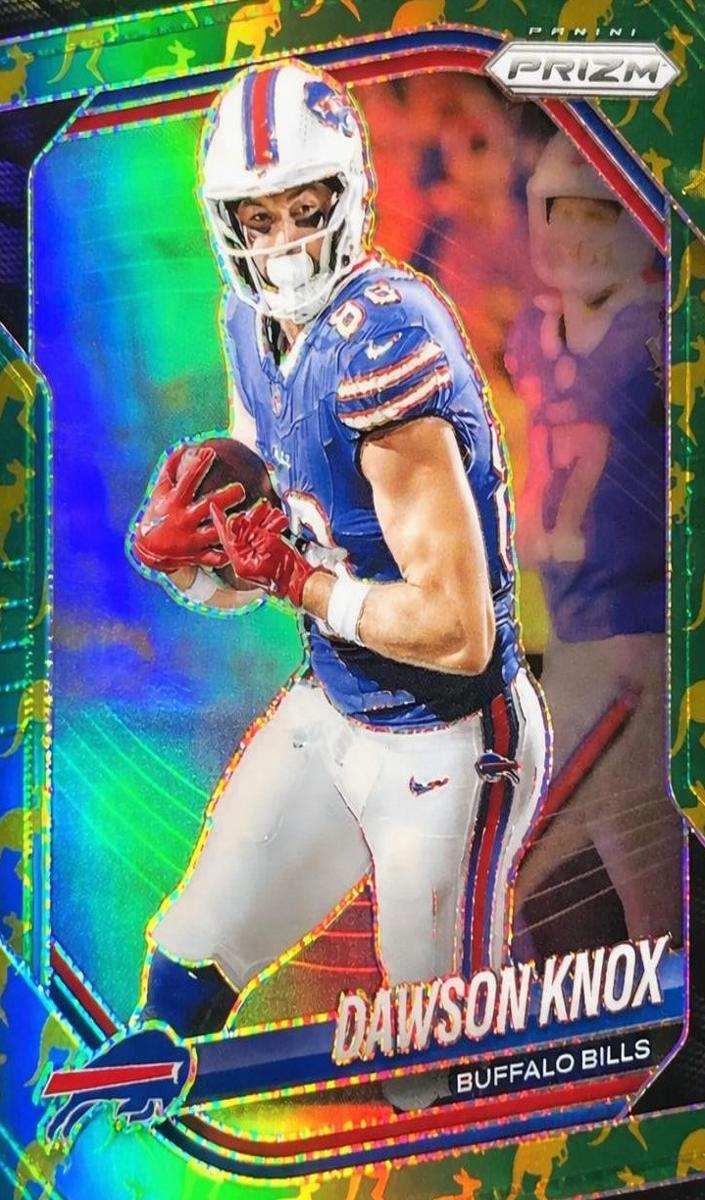 2025 Panini Prizm Football Kangaroo Dawson Knox #65