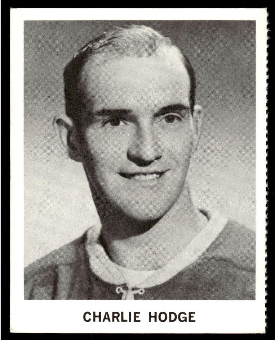 1965 Coca-Cola Hockey Charlie Hodge #NNO